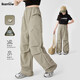 Pitt Girls Schnell trockenes Set Kinder Frühling und Herbst Outdoor Langarm Wanderanzug Hügel Kletteranzug Mädchen Sommersport 15261 Militär grün 150 cm