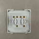 Three-control, one-light switch, surface-mounted, one-open, multi-control switch socket, open-wire, open-box, type 86, one-position, one-light, three-way household, single-open, three-control, surface-mounted, one-open, multi-control (midway switch)