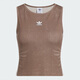 Adidas clover Frauenkleidung 2025 Sommer neuer gefälschter Denim Tank Weste Ke3892 Rock Deep Land Brown Ke3892 S