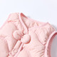 Disha Children's Clothing Girls Vest 2025 Autumn and Winter Little Girls Down Vest Vest Children's Jacket Peach Pink 130