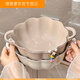 XMSJ Upgrade-Unterglasur-Schalen und Essstäbchen, die neue Hausschalen und Schalen Reisschalen Suppenschalen und Teller Set Simple Color Glaze Platte 8,5 Zoll 2 Packs 1278