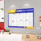 Jinfu Promotional Board Bulletin Board Office Bondage Mur Mur Decoration Corporate Team Culture List Honor Affichage Magnétique Soft Whiteboard 3879A