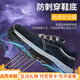 KLWP Arbeitsschutzschuhe Herren Sicherheitsschuhe Eisenfreie isolierte Schuhe Anti-Smashing Isolierte Schuhe Baustelle Arbeit Schuhe Anti-Rutsch- und Verschleiß-resistenter schwarzer kontinuierlicher Gummi-Sohle 36