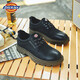 Dickies zapatos casuales para hombres zapatos de trabajo de cuero para hombres zapatos de trabajo británicos retro para hombres negros 41