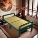 
Qinkai iron frame bamboo marching bed folding single bed integrated lunch bed bamboo board bed bamboo bed cool single double bed stable practical 192 length * 95 width-16851