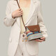 
Love Sea Bag Women's Bag Mobile Phone Bag One-Shoulder Crossbody Bag Knit Light Luxury Brand Birthday Gift High-end Sense to Give My Girlfriend and Wife