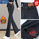 Jeans elásticos modales Jeans Femeninos 2025 Summer Nuevo ajuste elástico delgado de la cintura alta y pantalones de moda de moda MX-10-5010_BLUE 8592 [Modelo] Regular L Recomendado 106-120