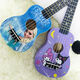 Autre dessin animé ukulélé magasin phare de 21 pouces débutant yurikke garçons et filles débutant pour enfants en bois petit guitare dessin animé ukulele 7 cadeau cadeau 21 pouces