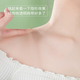 
JIOESC transparent shoulder strap invisible non-slip underwear accessories transparent suspender adjustable markless bra strap removable strap transparent 1.0cm [4 pairs]