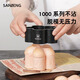 OUOETY三能梅花型面包模具烘焙家用低糖磨具不沾烤面包慕斯圈4寸6寸蛋糕 SN3523/6寸不锈钢(会粘)