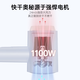 CONFU hair dryer for home student dormitory 1100w small power fast drying hot and cold air small portable mini folding hair dryer KF-3152 Wuyu Blue