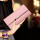 Sepholun (seefulun) soft cowhide long clutch new leather large capacity temperament wallet taro purple