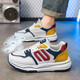 
Light luxury brand men's shoes mesh breathable and fashionable versatile Forrest Gump shoes men's trendy shoes non-slip wear-resistant sports casual shoes 9913 white 43