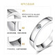 PT950 platinum ring for male and female couples, wedding diamond ring, classic tail ring, Chinese Valentine's Day birthday gift, men's ring
