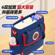 Cat Prince Tutoring Bags for Primary School Students with Large Hand Portable Capacity-Three-Use Tutoring Bags (Black-Blue-Red) 10124M9214C