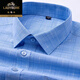 Classic Car High-End-Baumwoll-Kurzärmel-Shirt Herren Sommer Neues Unternehmen mit mittleren Altersgeschäftsgeschäftsgeschäfts-Profi-Hemd-Hemd-Top DX6625 Dunkelblau vertikales Muster 2xl 42 [160-170jin [Jin gleich 0,5 kg] Verschleiß]