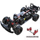Zhouge Professional RC Fernbedienung Fahrzeug Offroad Transport LKW bürstloser Kurzkarte Allradantrieb Hochgeschwindigkeits-Rennsport-Drift-Kinder-Elektrofahrzeug 14211 Standard (mit einer originalen 2S3000-mAh-Batterie)