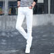 TTPMER Jeans de tres a prueba para hombres tendencia impermeable a impermeables elásticos delgados pies delgados versátiles de pantalones largos casuales negros y grises 1048 yn [alta elasticidad] 28 tamaños-recomendado (peso 95-105Jin [Jin iguala 0.5 kg])