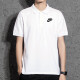 Nike (Nike) Camisa Polo Camiseta 2025 Camiseta de acero de entrenamiento de entrenamiento transpirable para hombres Camiseta de cuello blanco Mangas de algodón puro FN3897-010 S 100-120Jin [Jin equivale a 0.5 kg]