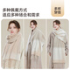 JIUMU 100% cashmere scarf for women autumn and winter warm large shawl for girls birthday New Year gift gift box
