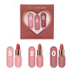 Hengfang H Kapsel Lippenstift Drei-Farben Lipstick Set Lippenstift Studentin Lipstick Chinesischer Stil Schönheit H144 9855A Lippen + Handschutz (Strawberry)