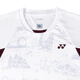 YONEX YONEX badminton uniform breathable and quick-drying men's short-sleeved + shorts suit 1102925BCR white L