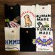 Lee Kids Japanese American Trendy Brand Human Dragon Year Limited Limited Men à manches courtes Couple d'été T-shirt Animal Top 3892 Black S