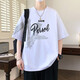 
Dancing with Wolves Teenagers Summer Ice Silk Short-Sleeve T-Shirt Boys Summer 2025 New Junior High School Student Top Half-Sleeve Shirt 693 Beige Short-Sleeve Quality Guarantee M Size 90-110Jin [Jin equals 0.5 kg]
