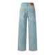 Gloria Jeans for Women's Spring Popult Etpect 2025 Новые прямые брюки с высокой талией 1e3jcd23d 71u Легкие деним синий 27