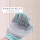 Runyida Double-Sided Cat Grooming Gloves Cat Grooming Cat Removal Itching Massager Dog Bathing Cleaning Supplies Blue Cloud Cat Grooming Gloves Front and Back Grooming *Right Hand