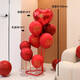 Salle de mariage Yonghuan Décoration et décoration Love Balloon Table de ballons flottants Mariage créatif Mid-Automn Festival National Day Bracket Bedroom Wedding Supplies B3890 Princess S'il vous plaît faire fortune