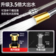 JCZS German brand all-copper shower hose shower universal water heater outlet connection pipe explosion-proof pressurized large flow water 1.5 meters silver all-copper large diameter explosion-proof