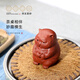 Centenary Liyong Yixing handmade purple clay tea pet ornaments original ore Zhuni Yuanbao tiger tea play sculpture Kung Fu tea set accessories Yuanbaohu-Zhuni