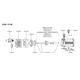 Eheim Deutschland EHEIM EHEIM PUMPE Pumpenpumpe Rotorwelle Mittlerer Ringpumpe Abdeckung Wasserfilter Abdeckung Originalzubehör 2615485_ Universal Pumpe_ Blue Cotton (2 Bilder) 1048