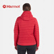Marmot (Marmot) Amerikanische Version von Marmot Groundhog Echo Federless Women's Outdoor-Rippen-Baumwollkleidung warmer neuer Xueli-Kapuzenteam Red M15869-6278 XS Schulterbreite 35