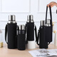 Jingji Thermos Cup Protective Cover Insulated Anti-scalding Cup Cover Water Bottle Cover Outdoor Travel Oblique Hanging Rope Glass Water Cup Cover Large Cup Bag Cover - 1 piece 9*22cm