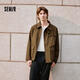 Semir pure cotton jacket men's Barn style work jacket men's corduroy jacket autumn loose top 101524108201