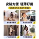 摄像头家用手机远程360度无死角夜视无需连WiFi免插电高清监控器 白色-超清【免电免网】 256g录像