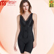 Modal Wear-Free BH Bod Body Skulpting Jumpsuit für Frauen mit Brustpolstern und auf der Häufigkeit renanter Bauch-Retakt-Taille und der postpartalen Hip-Heben-Körpers schlagende Jacke schwarz M [80-100jin [Jin ist gleich 0,5 kg]]]
