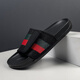 DIFANPU International Luxury Brand Herrenschuhe High-End-Männer Außenbekleidung Pantoffel Little Biene Sandalen bequeme Outdoor-Strandschuhe Aprikosenfarbe [Markengeschenkbox] 42
