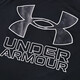 Under Armor children's clothing, children's short-sleeved round neck top, summer style for boys and girls, knitted moisture-absorbent outdoor sports quick-drying T-shirt, black 120, the size is small, please take one size larger as normal