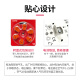 音特美助听器电子电池e312/675/13德国进口大容量通用产品耳蜗神器配件 （1板6颗）大容量持久耐用红卡 13型号(等于A13.E13.P13等型号）