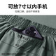 Running-specific shorts for men, summer marathon quick-drying reflective stripe sweatpants for fitness, can hold mobile phone, black DK421 XL recommended 125-140Jin Jin equals 0.5kg
