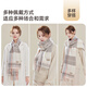Jiumu (JIUMU) 100% cashmere scarf for women in autumn and winter shawl for women in warm scarf for women in Teacher's Day birthday gift box