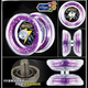 Auldey Juego de yo-yo-yo-yo-Metal Metal's Children's Children Yo-Yo Swilling Firepower Young King King Ball Yo-Yo-Yo