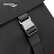 Saucony (Saucony) Mochila de viajes de gran capacidad para hombres y mujeres Mochila de moda casual al aire libre, negro