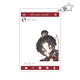 
Anime peripheral dream card key chain pendant Ah-ho is unavailable to Hur Tahoe, Li Ruyuan Peony Thanks for his return YC-13657 Peony