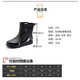 Botas de lluvia de alta gama alemanes Nuevos zapatos impermeables a impermeables a impermeables a impermeables a mitad de tubo de lluvia con botas de lluvia de agua de agua al aire libre botas de lluvia de pesca al aire