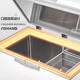 Yishang Yishang/YisHhang Super Tiefe Temperatur Gefrierschrank minus 60 Grad - 70 minus 80 kommerzieller Thunfisch Meeresfrüchte Edelstahl Schneller Gefrierschrank Haushaltsfrequenzumwandler Silent Small Kühlschrank [-86 Dual -Kompressor] 695 l/volles Kupferrohr/importierter Kompressor
