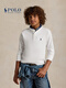 Polo Ralph LaurenRalph Lauren/Ralph Lauren Boys Classic Cotton Jersey Henley RL41762 100-White S